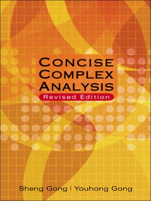 cover image of Concise Complex Analysis (Revised Edition)
